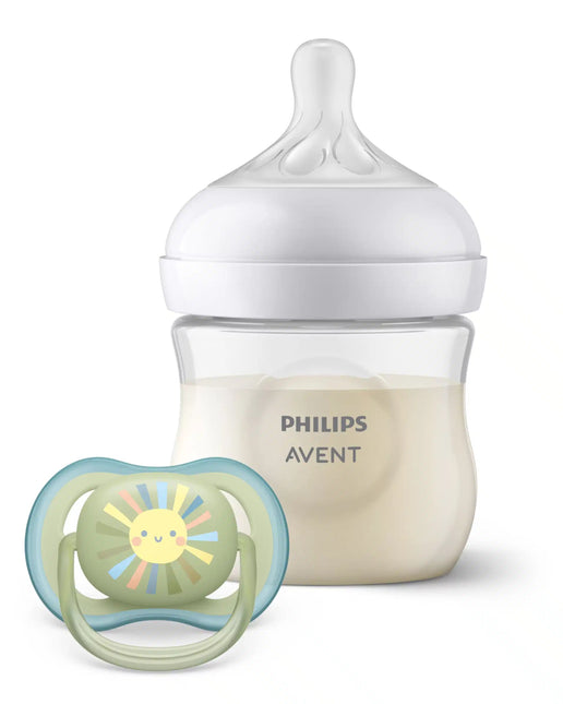 Natural 3.0 starterset zuigfles 125 ml + fopspeen - Babywinkel - 8720689033428
