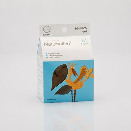 Natursutten Speen Vlinder Kers M - Natursutten - Babywinkel - 894654002318