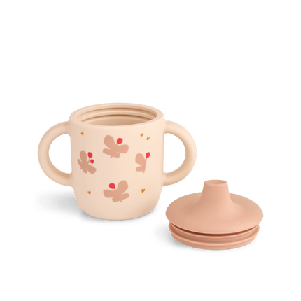 Neil Sippy Cup Butterfly/ Apple Blossom koop je bij Babywinkel