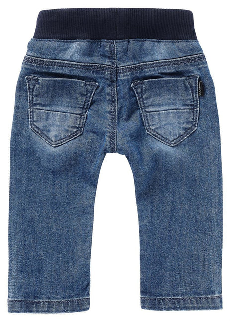 Noppies Baby Broekje Navoi Medium Blue Wash - Noppies - Babywinkel - 8719788541538
