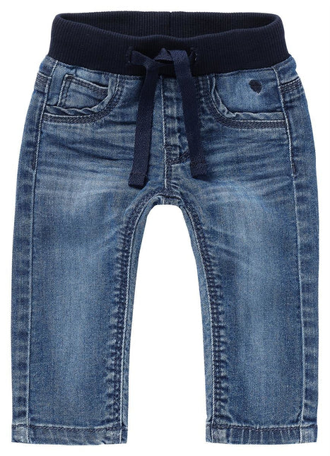 Noppies Baby Broekje Navoi Medium Blue Wash - Noppies - Babywinkel - 8719788541538