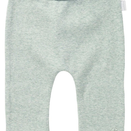 Noppies Baby Broekje Rib Naura Grey Mint Melange - Noppies - Babywinkel - 8719788631611