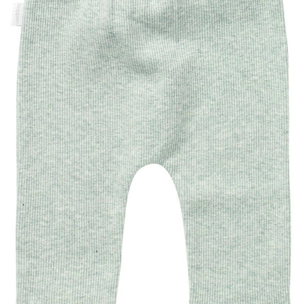 Noppies Baby Broekje Rib Naura Grey Mint Melange - Noppies - Babywinkel - 8719788631611