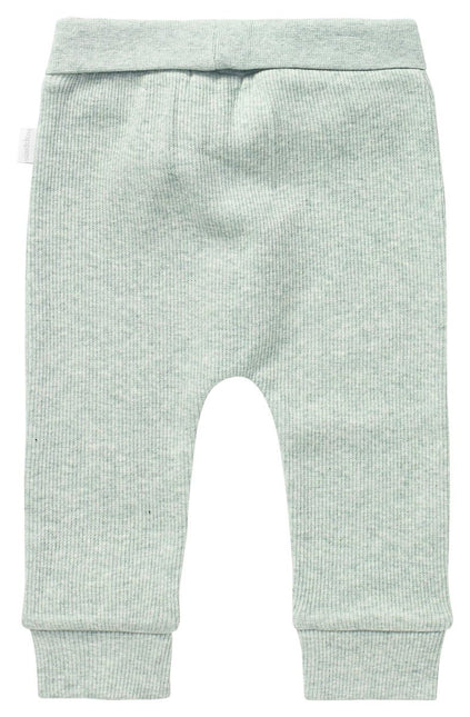 Noppies Baby Broekje Rib Naura Grey Mint Melange - Noppies - Babywinkel - 8719788631611