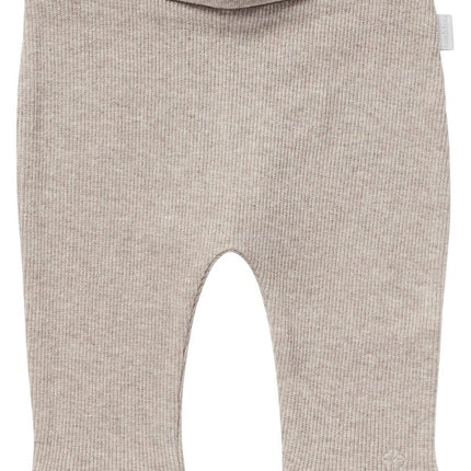 Noppies Baby Broekje Rib Naura Taupe Melange - Noppies - Babywinkel - 8719788542009