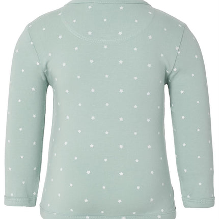 Noppies Baby Shirt Anne Grey Mint - Noppies - Babywinkel - 8715141190139