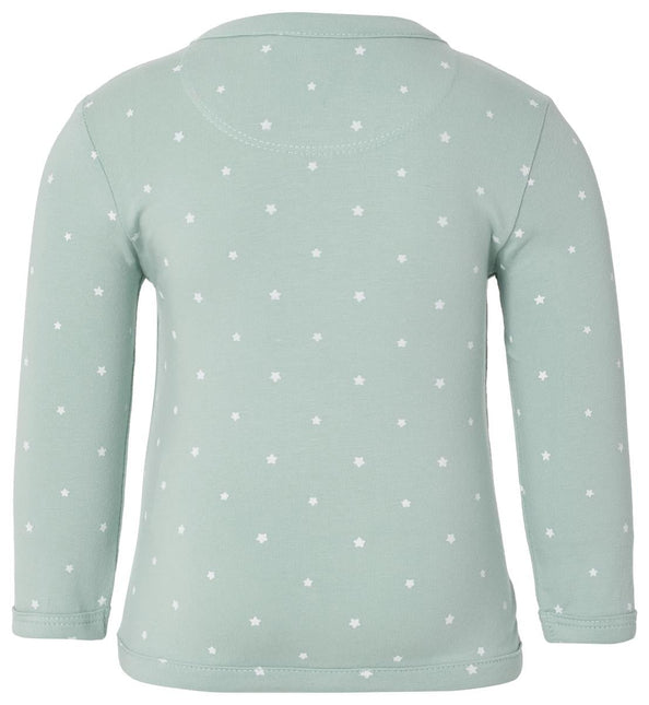 Noppies Baby Shirt Anne Grey Mint - Noppies - Babywinkel - 8715141190139