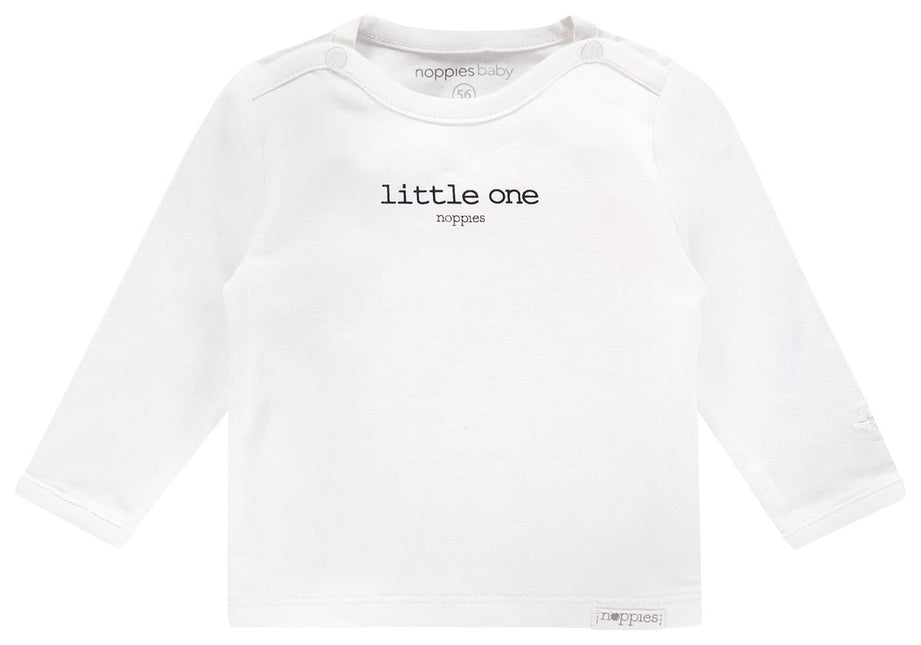 Noppies Baby Shirt Little One White koop je bij Babywinkel
