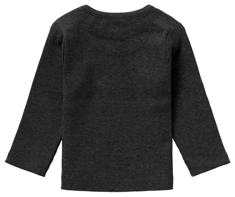 Noppies Baby Shirt Natal Dark Grey Melange koop je bij Babywinkel