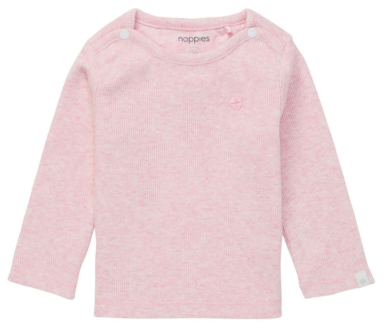 Noppies Baby Shirt Natal Light Rose Melange koop je bij Babywinkel