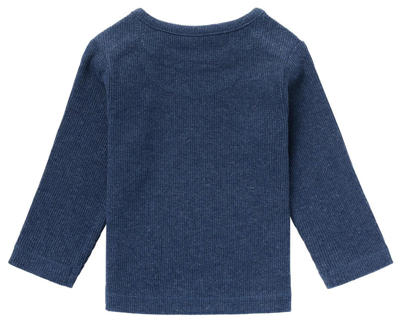 Noppies Baby Shirt Natal Navy Melange koop je bij Babywinkel