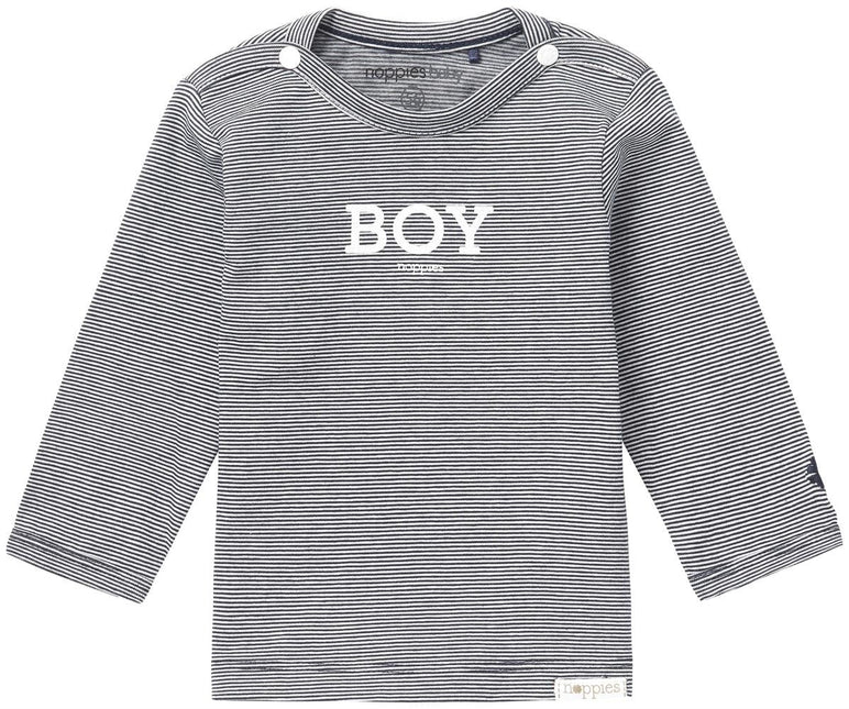Noppies Baby Shirt Newman Navy koop je bij Babywinkel