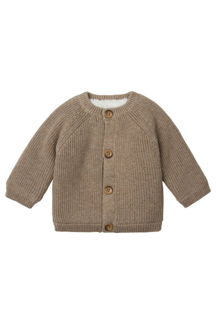 Noppies Baby Trui Nevers Taupe Melange koop je bij Babywinkel