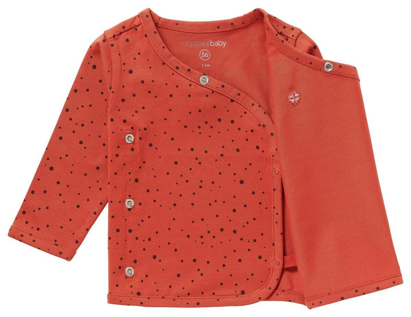 Noppies Baby Vestje Lyoni Spicy Ginger koop je bij Babywinkel