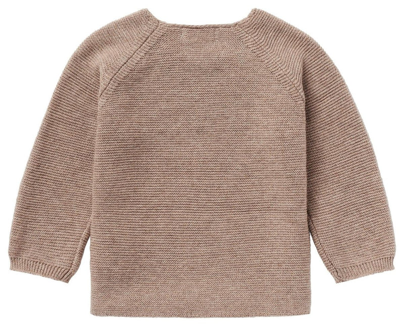 Noppies Baby Vestje Pino Taupe Melange koop je bij Babywinkel