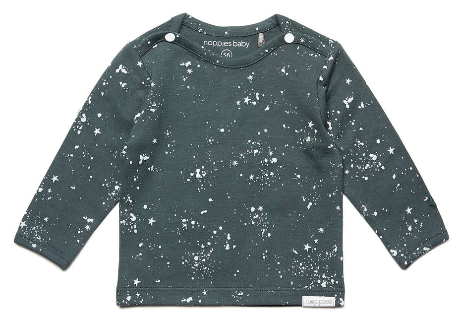 Noppies Babyshirtje Dark Slate koop je bij Babywinkel
