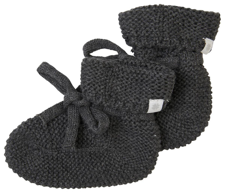 Noppies Babyslofjes Nelson Dark Grey Melange - Noppies - Babywinkel - 8719788765514