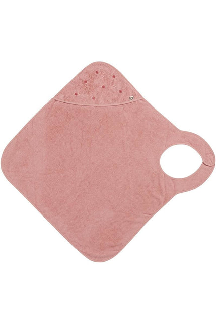 Noppies Badcape Baby Draagbaar Clover Badstof Misty Rose - Noppies - Babywinkel - 8719788634612