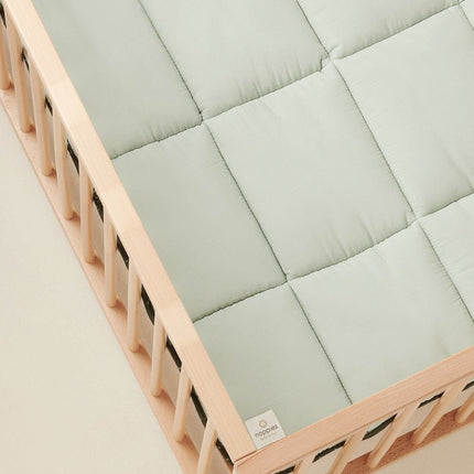 Noppies Botanisch mousseline boxkleed omkeerbaar Beetle 75x95cm - Noppies - Babywinkel - 8719788635527
