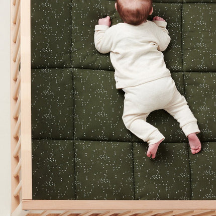 Noppies Botanisch mousseline boxkleed omkeerbaar Beetle 75x95cm - Noppies - Babywinkel - 8719788635527