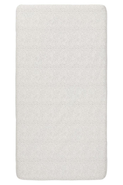 Noppies Hoeslaken Tiny Dot Popeline Voor Ledikant Jet Stream - Noppies - Babywinkel - 8719788633554