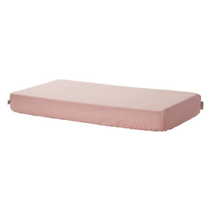 Noppies Hoeslaken Tiny Dot Popeline Voor Ledikant Misty Rose 40x80cm - Noppies - Babywinkel - 8719788633561