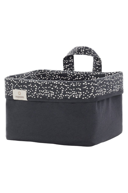 Noppies Mandje Fancy Dot Forged Iron M koop je bij Babywinkel