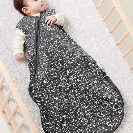 Noppies Slaapzak Baby Zomer Fancy Dot Jersey Forged Iron - Noppies - Babywinkel - 8719788633974