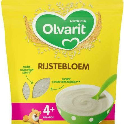 Olvarit Babyvoeding Rijstebloem 4+ Maanden - Olvarit - Babywinkel - 3041091579096