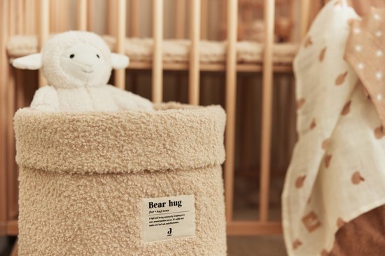 Jollein Opbergmand Boucle Naturel koop je bij Babywinkel