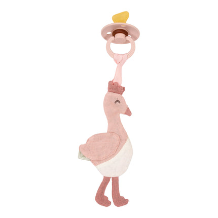Little Dutch Pañuelo para chupete Flamingo