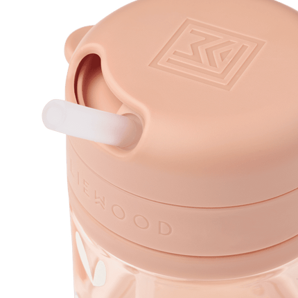 Pavia Tritan - beker met rietje 280 ml Sweethearts / Pale tuscany koop je bij Babywinkel