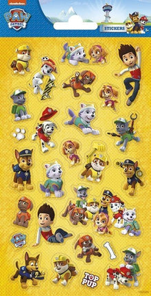 Paw Patrol Stickers Glitter - Babywinkel - 8718819310846