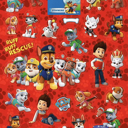 Paw Patrol Stickers Groot - Babywinkel - 8718819310891