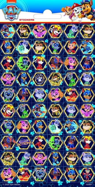 Paw Patrol Stickers Klein - Babywinkel - 8718819313601