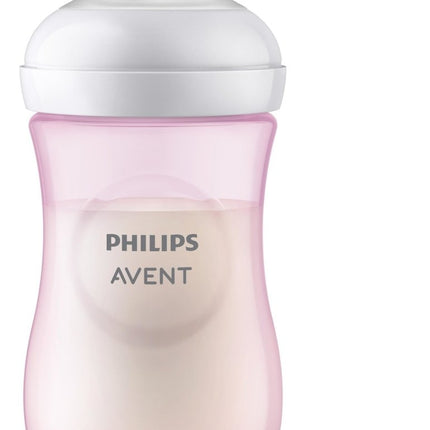 Philips Avent Babyfles 3.0 Roze 260ml - Philips Avent - Babywinkel - 8710103989660