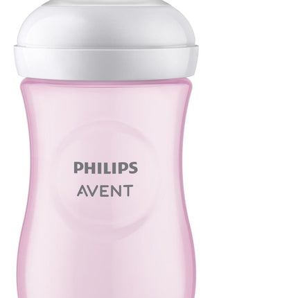 Philips Avent Babyfles 3.0 Roze 260ml - Philips Avent - Babywinkel - 8710103989660
