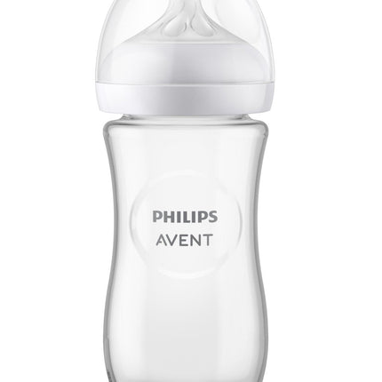Philips Avent Babyfles Glas 3.0 240ml - Philips Avent - Babywinkel - 8710103990789