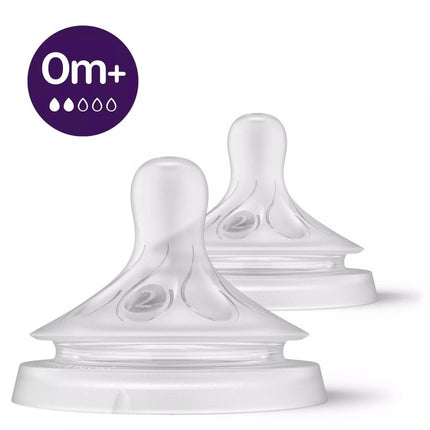 Philips Avent Flesspeen 0+ Mnd 2st - Philips Avent - Babywinkel - 8710103985105