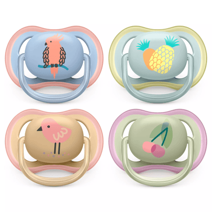 Philips Avent Fopspeen Mix Fruit Air +0Mnd 2st - Philips Avent - Babywinkel - 8710103993032