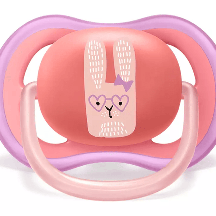 Philips Avent Speen Ultra Air 18m+ 2st Roze - Philips Avent - Babywinkel - 8710103896234