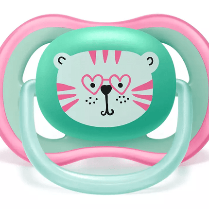 Philips Avent Speen Ultra Air 18m+ 2st Roze - Philips Avent - Babywinkel - 8710103896234