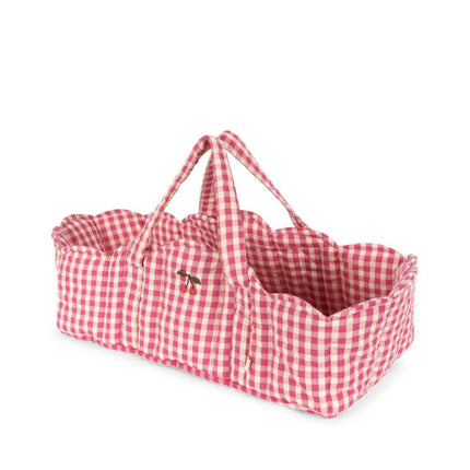 Poppen Draagtas Bubblegum Check koop je bij Babywinkel