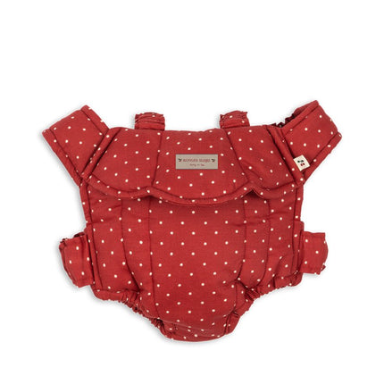 Poppendraagzak Fraise Dot koop je bij Babywinkel