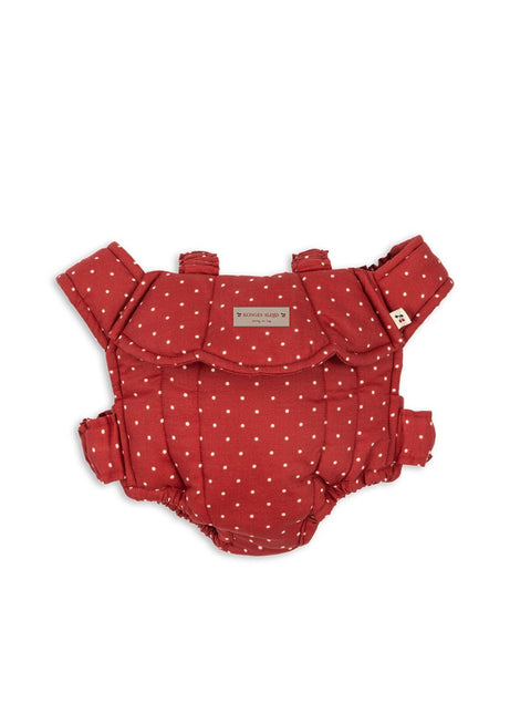 Poppendraagzak Fraise Dot koop je bij Babywinkel
