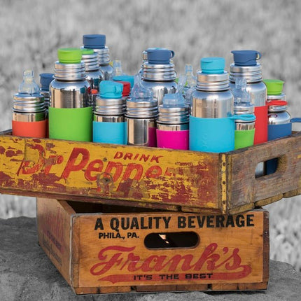 Pura Rietjesbeker Moss Sleeve Free - Flow 325Ml koop je bij Babywinkel