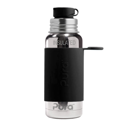 Pura thermos sportfles RVS 475 ml Zwart koop je bij Babywinkel