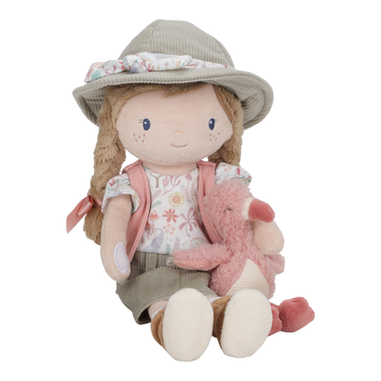<tc>Little Dutch</tc> Muñeca de peluche Rosa Safari