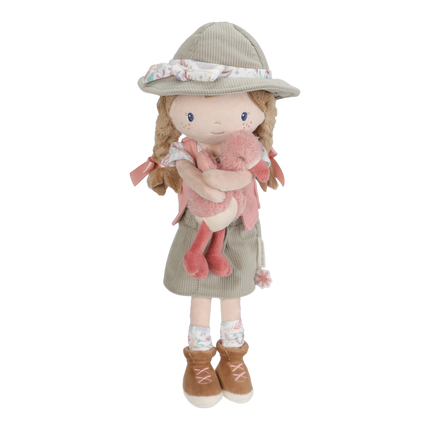 <tc>Little Dutch</tc> Muñeca de peluche Rosa Safari