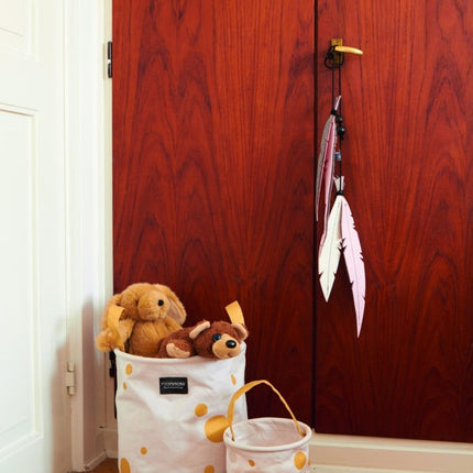 Roommate Wanddecoratie Veren Set Rose - Roommate - Babywinkel - 5713137002698